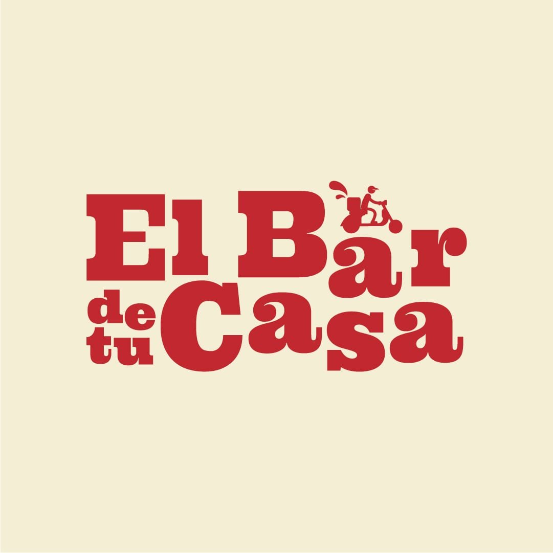 Diseño logotipo El Bar de tu Casa